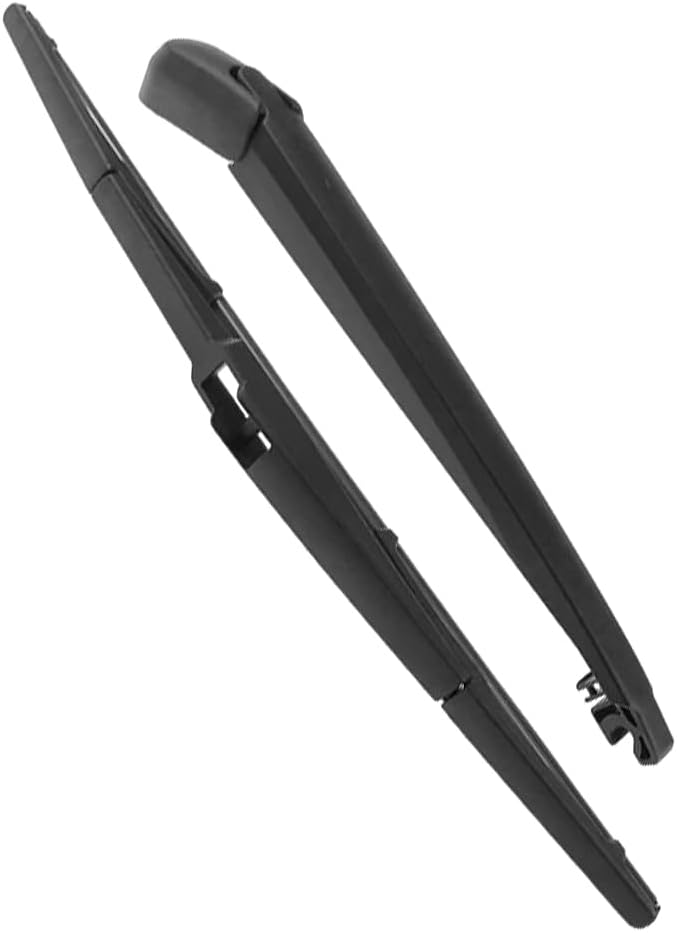 Rear Windshield Back Wiper Arm Blade Set, Back Window Wiper Arm Blade Replacement, Compatible with Mazda Speed 3 Hatchback 2010-2012