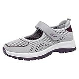 Zapatos ortopédicos para mujer, con cojín de aire, para diabéticos, con cojín de aire, informales, antideslizantes, para caminar, sandalias, zapatillas de correr, zapatillas de deporte, zapatillas de