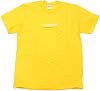 SUPREME Five Boroughs Tee T-Shirt, White, yellow