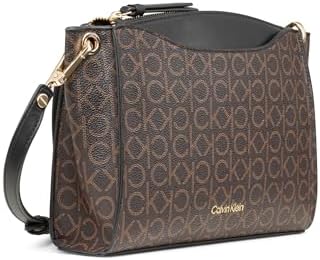 Calvin Klein Women's Garnet Top Zip Crossbody, One Size