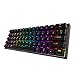 DIERYA DK61 Pro Bluetooth 5.1 Mechanical Gaming Keyboard 60% Wireless/Wired PBT Keycap RGB Backlit Mini Compact 61 Keys Computer Keyboard with Full Keys Programmable (Gateron Optical Black Switch)