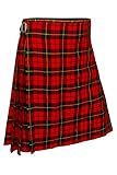 Allsafe Traders Scottish Men's Kilts Tartan Kilt Highland Light Weight Value Kilt (Wallace, 42''-44'' Belly Button)