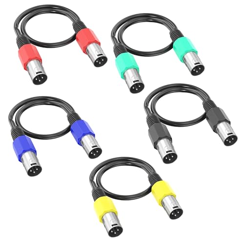 Câble XLR Kanon 3 broches mâle-mâle anti-interférence pour microphone