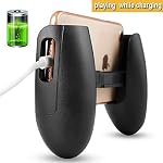 SONGVEN Poignée de contrôleur de jeu mobile pour Smartphone Gaming Trigger pour PUBG / Règles de survie Smartphone Game Controller Joystick pour Android Smartphone Joypad (R8 Poignée