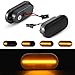 OZ-LAMPE Intermitentes Dinamicos LED para For-d C-Max Fiesta Focus MK2 Fusion Galaxy, Intermitente Lateral 2 Piezas Negro, Indicador Laterales Canbus