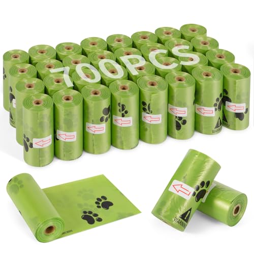 SanRes 700 pièces Sac a Crottes Chien, Vert Sacs Ramasse-Crottes pour Chiens, Sac Caca...