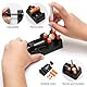10 Pcs Hand Drill Bits Set and Adjustable Small Drill Press Vise, Black Metals Precision Pin Vise Hobby Drill, Pin Vise Mini Drill Set Making for Woodworking Model Jewelry