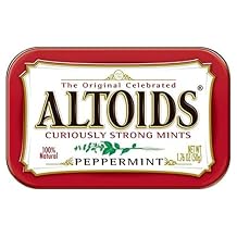 Wrigley Curiously Strong Mints 1.76 Oz. Tin