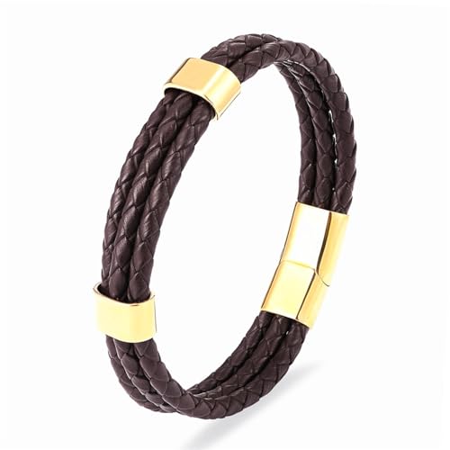 Bracelet homme cuir véritable pour un look casual chic au quotidien