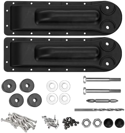 Spa Cover Lifter Accessories, Hot Tub Cover Lift Replacement Parts, Pivot Top Mount Fits Most Spa & Hot Tub Cover Lift, High Strength ABS Material, Easy to Install