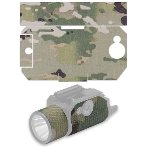 EDC Wrap Weapon Light Wrap Kit Compatible with Streamlight TLR-1 – Durable Cordura 500D - (Compatible with Multicam) - Precision Cut Protective Wraps, Water-Repellent - USA Made