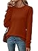 WIHOLL Sweaters for Women Trendy Fall Fashion 2026 Casual Long Sleeve Tops Crochet Knit Vacation Travel Teachers School Outfits Cute Winter Clothing Caramel S
