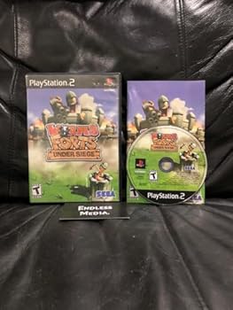 Video Game Worms Forts Under Siege - PlayStation 2 Book