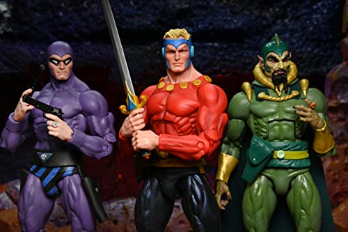 Neca The Original Superheroes: Flash Gordon, The Phantom, Ming The Merciless 7” Action Figure Assortment #TOP7