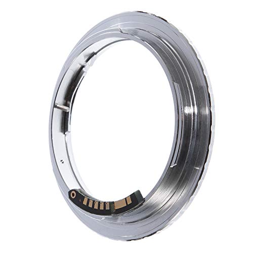 Focusfoto 9Th Gen Af Confirm Adapter For Olympus Om Lens To Canon Eos Ef Ef-S Mount Camera 80D 77D 70D 60D 5D Mark Ii Iii 5D2 5D3 7D 6D 3000D 1500D 1300D 1200D 800D 760D 750D 700D 650D 100D #TOP3