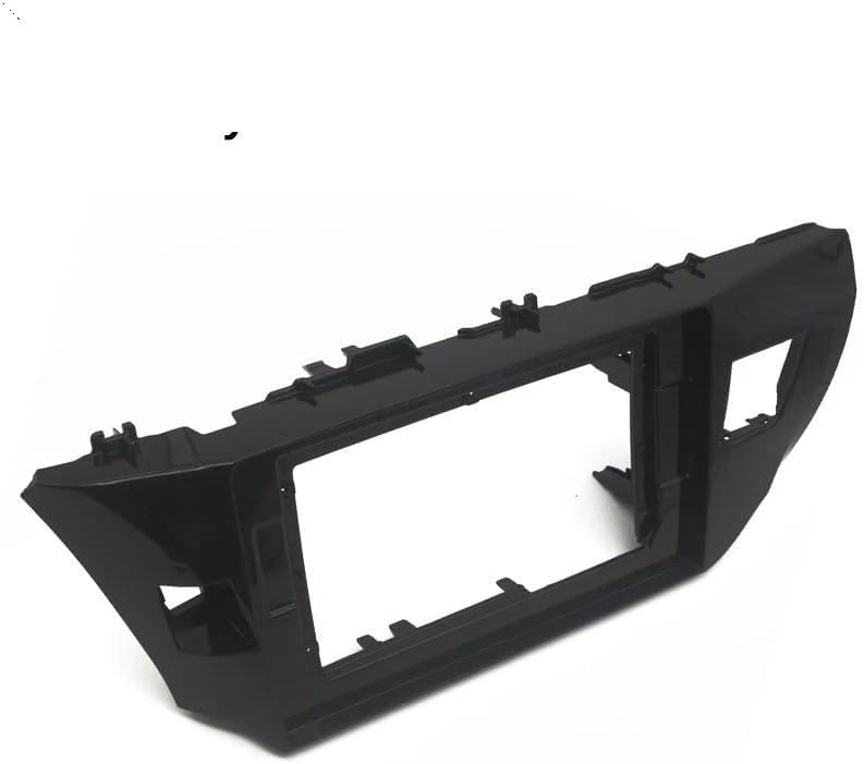 9/10.1 Inch 2 Din Android Head Unit Frame Kit Car Radio Fascia Compatible with Corolla 2013-2016 Stereo Dash Plastic Panel Hold Cover(10.1 inch)