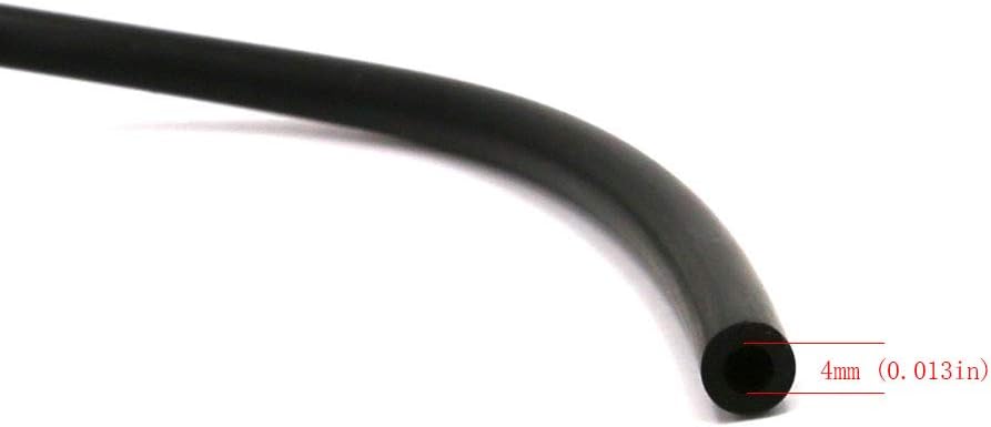 UTSAUTO Windshield Washer Hose Kit 200CM (6.5ft) & Windshield Washer Nozzles with Connector for Most Cars