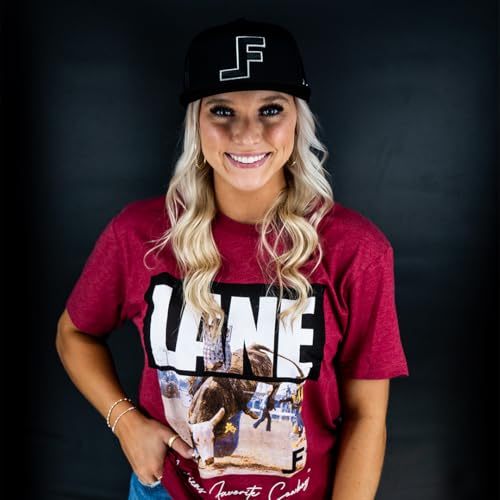 Image of Lane Frost Flat 6-Panel Western Trucker Hats for Men & Women