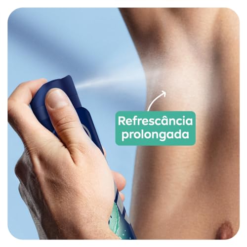 NIVEA MEN Desodorante Antitranspirante Aerossol Fresh Active 150ml - Proteção prolongada de 48h, com