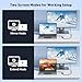 UANTIN Mini DisplayPort to HDMI Adapter | 4K High-Speed Thunderbolt 2 (DP) Male to HDMI Female Braided Converter, Mini Display Port Compatible for MacBook Air/Pro, Mac mini, Surface Pro/Dock