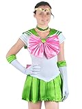 Sailor M. Cosplay Kostüm CoolChange Sailor M. Cosplay Kostüm von Sailor Jupiter  Größe: L