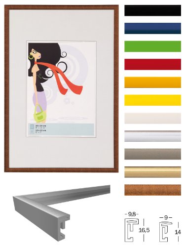 walther Design Picture Frame Gold 24 x 30 cm New Lifestyle Plastic Frame KV430G - Image 2