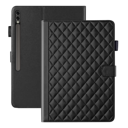 Vaitasy Coque pour Samsung Galaxy Tab S10 Plus/ S9 Plus/ S9 FE Plus 12.4 Pouces Business Cuir PU Tablet Étui pour Galaxy Tab S9 Plus Con Portafolio Supporto...