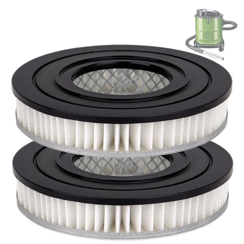 Vacuum Motor Filters Compatible with PowerSmith PAVC101(10 Amp Ash Vacuum) - HEPA Filter Replacement - 2 Pack