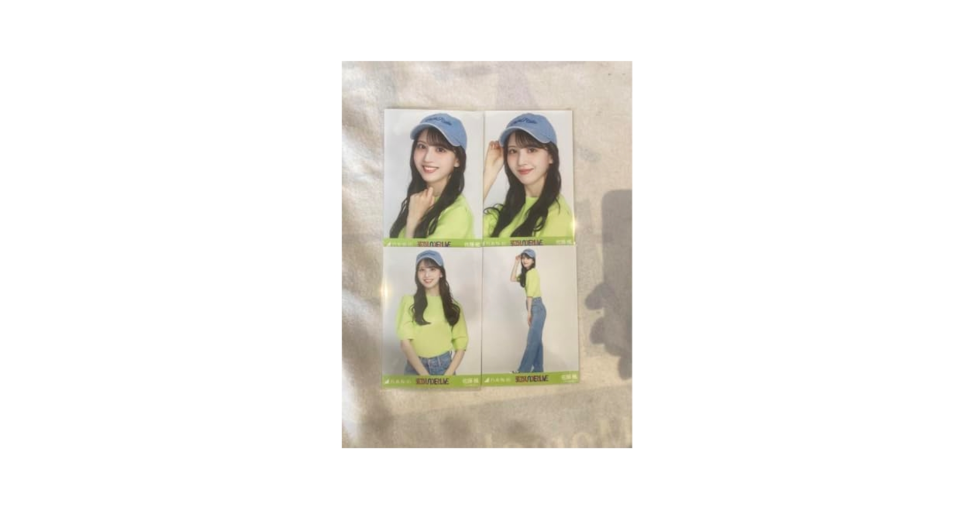 Amazon.co.jp: 乃木坂46 生写真 38th アンダーライブ 黄緑青