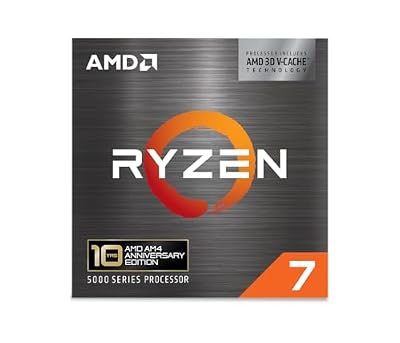 AMD Ryzen 7 5800X3D 8-core, 16-Thread Desktop Processor with AMD 3D V-Cache Technology