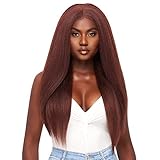 Outre Perfect Hair Line Synthetic 13x6 Faux Scalp Lace Front Wig - KATYA (1 Jet Black)