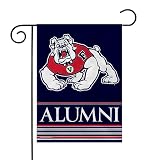 Rico Industries NCAA Fresno State Bulldogs Alumni 13" x 18" Double Sided Garden Flag