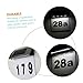 BUTIFULSIC Led Lighting Tool Solar House Number Sign Outdoor Address Number Lamp Solar-powered