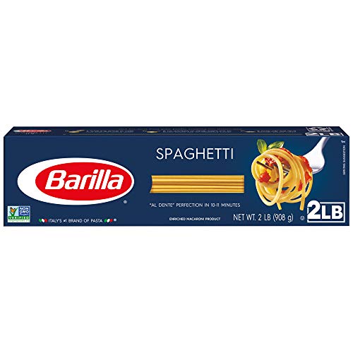 Barilla Spaghetti Pasta, 32 Ounce (Pack of 6)