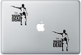 The Walking Dead Heros FlashDecals1408 Set of Two (2X), Decal, Sticker, Laptop, Ipad, Car, Truck
