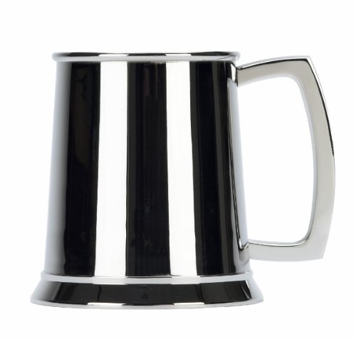 A1 PERSONALISED GIFTS Engraved 1 Pint Stainless Steel Devon Tankard