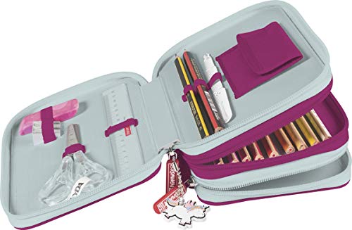 Preisvergleich Produktbild BRUNNEN Schüler-Etui 3 Reißverschlüsse Fant