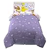 Franco Pokemon Girl Anime Kids Bedding Super Soft Comforter and Sheet Set with Sham, 5 Piece Twin Size, (Official Licensed Product) #2
