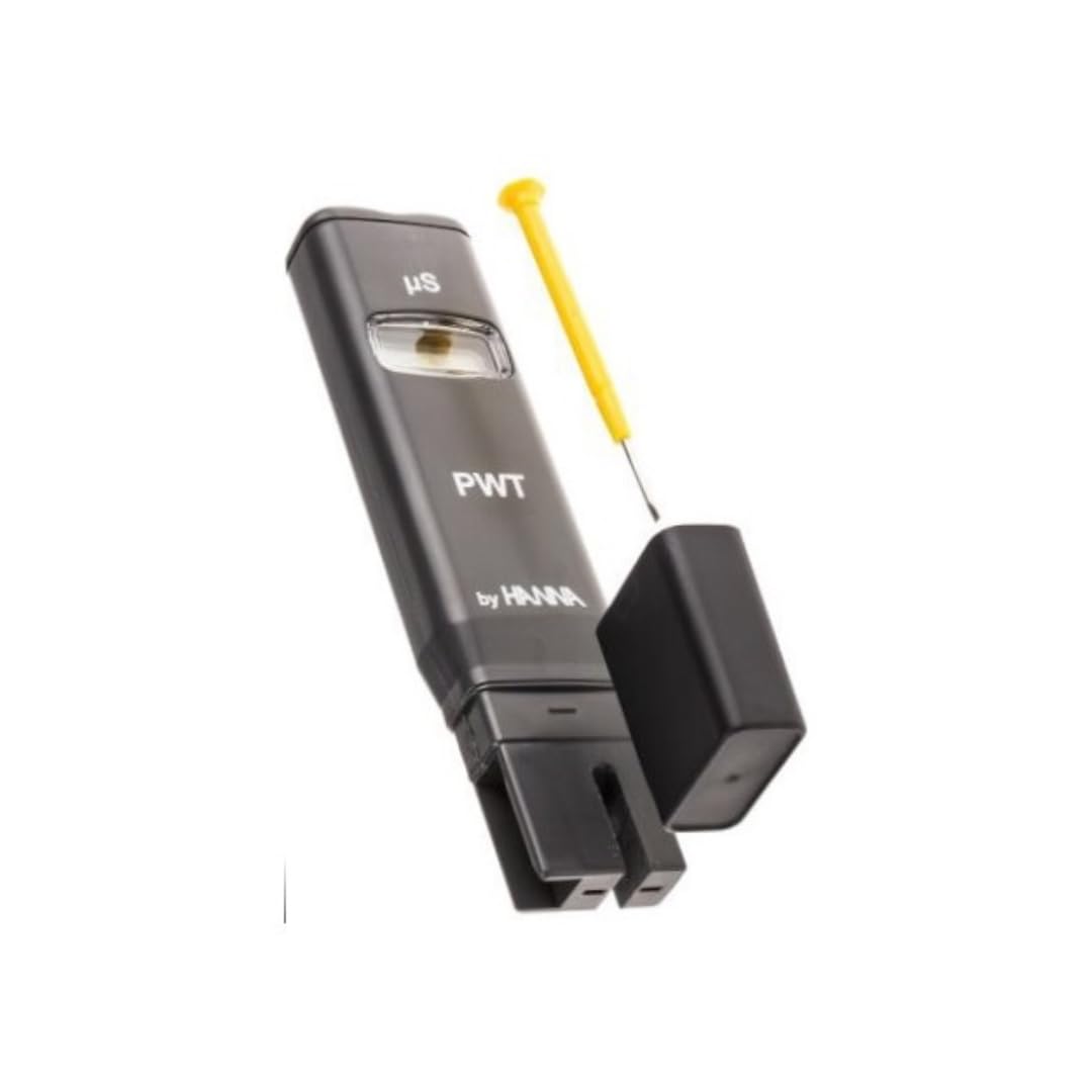 Hanna HI 98308 - Tester per acqua pura per acqua distillata, demineralizzata o pura