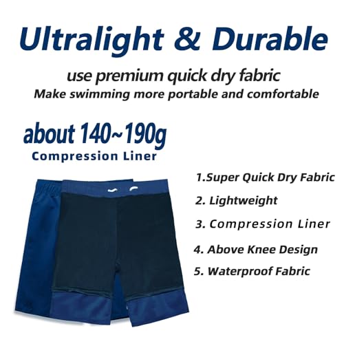 Maillot de bain avec doublure de compression pour garçon sans irritation - 4
