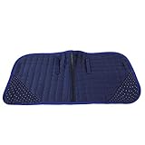 Abs Absorbente de sudor sad Almohadilla de uso múltiple, clásica, cómoda y con contorno de algodón, con buenas cualidades para absorber el sudor. Para usar debajo de la almohadilla de su silla para ayudar a que los músculos de la espalda de su caballo se aflojen, se relajen y se calienten rápidamente.