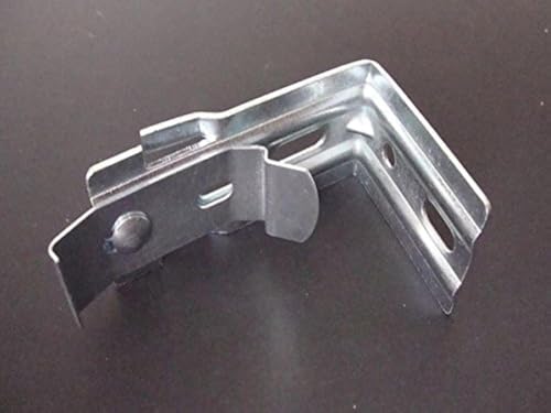 Amazing Drapery Hardware 3 Qty: Vertical Blind L Brackets with Clips- All Steel for 1 1/2