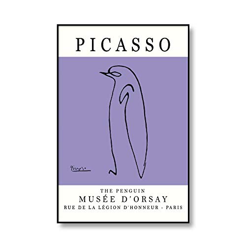 Lista de Minotaure Paloma Picasso disponible en línea. 37 Cuadros,Picasso La Paloma De La Paz Dibujo Lineal Cartel De Arte Clásico E Impresión De Lienzo Pintura Cuadros De Pared,para Sala De Estar Decoración Moderna del Hogar,Carteles...
