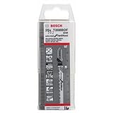 Zahnteilung: 2,2 XC mm Bosch Professional 25 Stück Stichsägeblatt T 308 BOF Extra-Clean for Hard Wood (Hartholz, Zubehör Stichsäge)