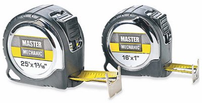 danaher tool ltd 162080 Master Mechanic, 2 Piece, Tape Measure Set