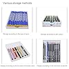 FASTRYF Craft Organizers and Storage, Pencil, Crayon, Marker, Pen Organizer, Pen Holder, Pen Tray Storage with Gel Pens, Fountain Pens, Chalk for Office, Art & Craft Room - 8Pack #4