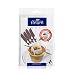 FINUM Filtre pour gobelet et de Tailles-Medium-Lot de 4–Marron