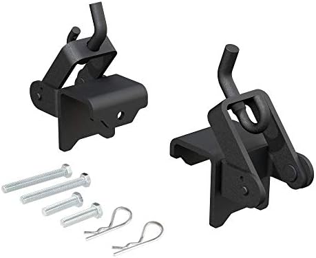 CURT 17208 Replacement Weight Distribution Hitch Hookup Brackets , Black