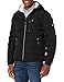 Produktbild Tommy Hilfiger Herren-Pufferjacke mit Kapuze, mittelschwer, mit Sherpa-Futter, wasserabweisend, Black Tech, M