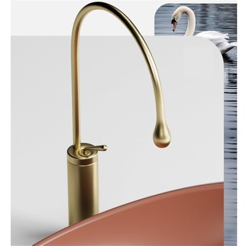 Lavabo de cerámica redondo解决baño pequeño sobre encimera 45x15 cm 4
